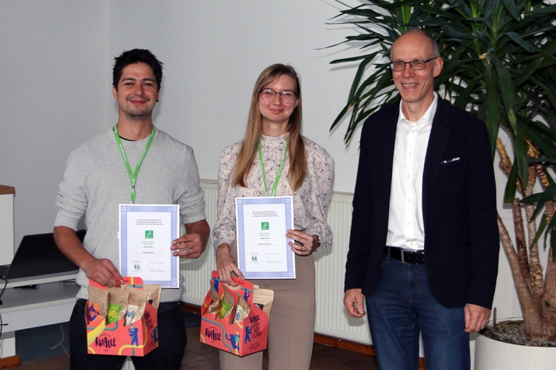 Student award winners Single Molecule Workshop 2024