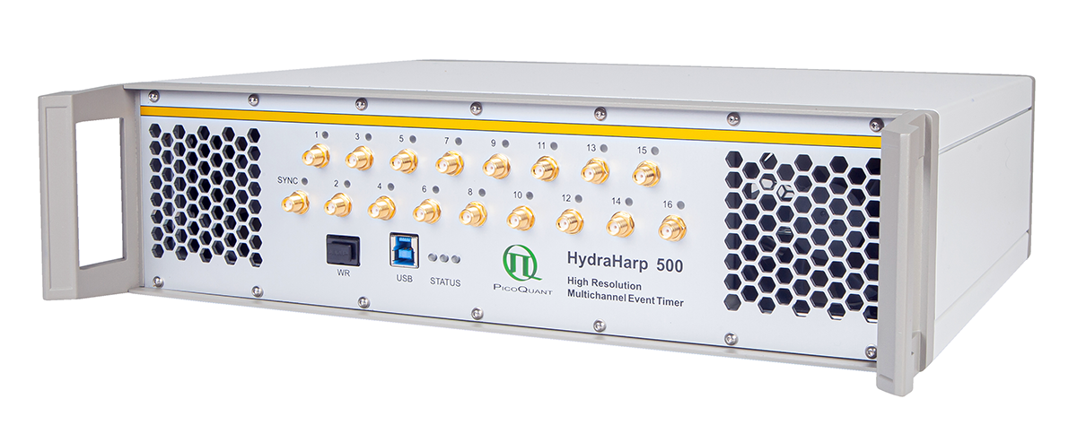 HydraHarp 500 - High-Resolution Multichannel Event Timer & TCSPC Unit